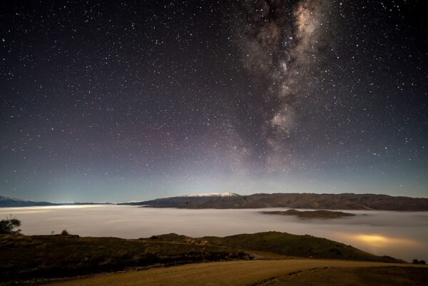 inversion over cromwell under moonlight